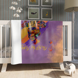 Young Prince Throw Blanket