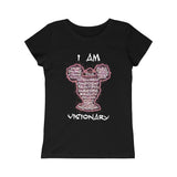 Youth Crowned Affirmation Girls Princess Tee