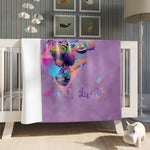Queen’s Throne Throw Blanket