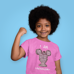 Youth Crowned Affirmation Girls Princess Tee